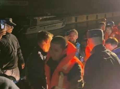 Kefken Açıklarında Yangın: 25 Mürettebat Hızla Kurtarıldı