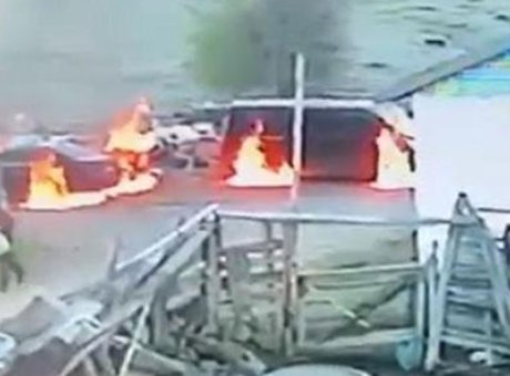 Ankara’da Şok Olay: Muhtarın Araçları Kundaklandı, Facianın Eşiğinden Dönüldü!