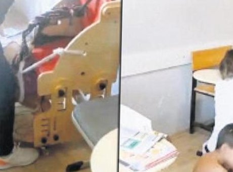 Bursa’daki Okulda Şok Olay: Otizmli Öğrenciler Sıralara Bağlandı!