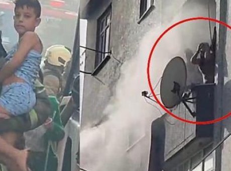 Gaziosmanpaşa’da Yangın Korkusu: Mahsur Kalanlar Çığlıklarla Kurtarılmayı Bekledi